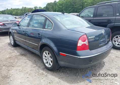 2004 Volkswagen Passat Gls из США, поврежденный, VIN WVWPD63B74E120809